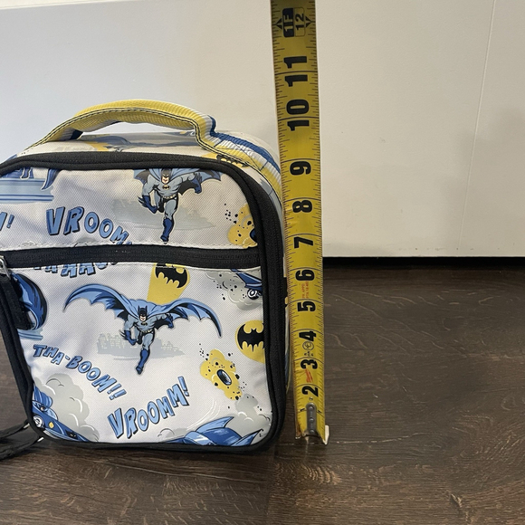 Pottery Barn School LUNCH BOX BAG DC Comics Batman superhero - Picture 8 of 8